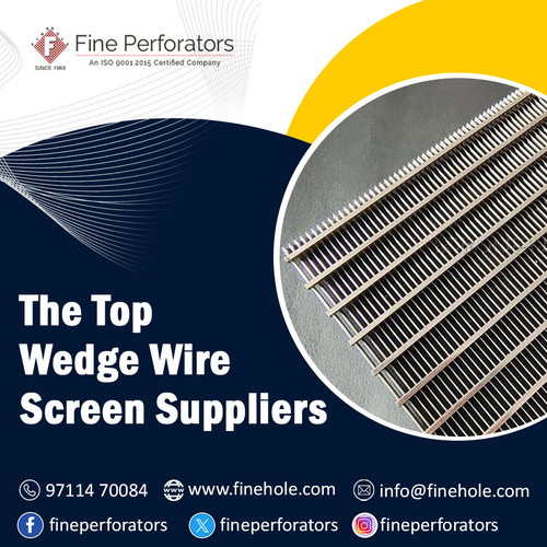 Fine Perforators, one of the top wedge wire screen suppliers, has a global repute for manufacturing and supplying tailored-to-need wedge wire screens. Explore your options to buy the required type of architectural wedge wire screens, support grids, water well screens, wedge wire sieve bends, and others.

#wedgewirescreenmanufacturers #wedgewirefilterscreen #wedgewirescreen #wedgewirescreensupplier #wedgewirescreensizes

https://www.finehole.com/wedge-wire-screen-manufacturer-exporter-india.php