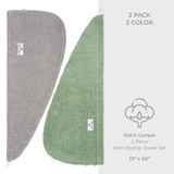5 SIZE LIGHT GREYSAGE GREEN