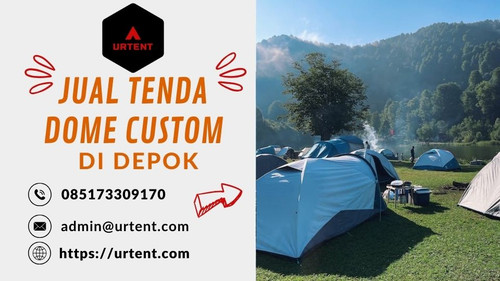 Selamat datang di tempat terbaik untuk memenuhi kebutuhan tenda dome custom Anda di Depok! ?

Kami menawarkan tenda dome berkualitas tinggi yang dapat disesuaikan sepenuhnya sesuai keinginan Anda. Dengan berbagai pilihan warna, ukuran, dan desain yang tersedia, kami siap memenuhi kebutuhan acara Anda, mulai dari pesta, acara outdoor, hingga promosi bisnis.

? Keunggulan Tenda Dome Custom Kami:

Tahan cuaca: Dibuat dari bahan berkualitas tinggi yang tahan terhadap angin, hujan, dan sinar matahari.
Desain unik: Buat tenda yang sesuai dengan citra atau logo bisnis Anda.
Mudah dipasang: Struktur kokoh namun mudah dipasang dan dibongkar.
Beragam ukuran: Tersedia dalam berbagai ukuran yang dapat disesuaikan dengan kebutuhan Anda.
Jangan ragu untuk menghubungi kami untuk konsultasi gratis dan pemesanan. Kami siap membantu Anda mewujudkan acara yang sempurna!

? Hubungi kami segera di [085173309170] atau email ke [admin@urtent.com] untuk informasi lebih lanjut atau untuk mendiskusikan pesanan khusus Anda.

Tidak perlu khawatir tentang cuaca yang tidak bersahabat, kami punya solusinya! Dapatkan tenda dome custom berkualitas tinggi hanya di Depok.