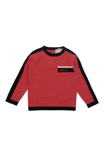 cesare paciotti 4us kids maglia lana rossa bambino a.jpg