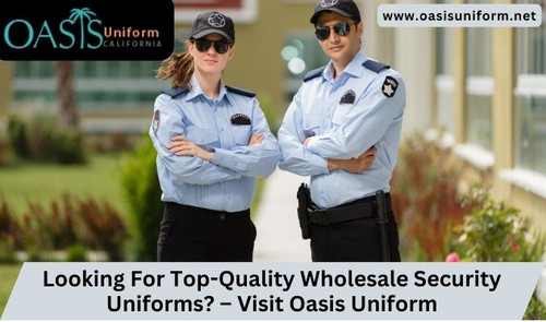 As a reputed uniform manufacturing company, Oasis Uniform comes with a vast inventory of chic, high-quality wholesale security uniforms. Know more https://nextfreeads.com/453/posts/5-For-Sale/35-Clothing-Shoes-Accessories/1325615-Looking-For-Top-Quality-Wholesale-Security-Uniforms-Visit-Oasis-Uniform.html