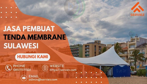 Jasa Pembuatan Tenda Membrane di Sulawesi..jpg