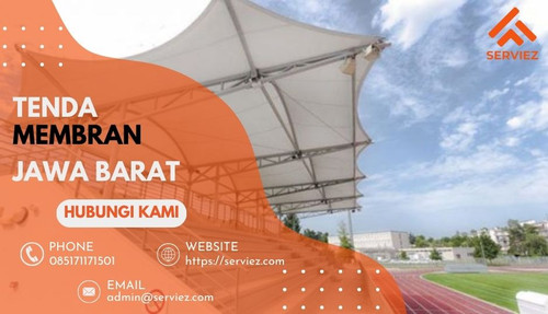 Gambar ini menampilkan keindahan dan fungsionalitas tenda membrane terbaru dari Jawa Barat. Tenda ini tidak hanya menawarkan perlindungan dari elemen cuaca, tetapi juga menampilkan desain unik dan inovatif yang dapat disesuaikan sesuai kebutuhan Anda. Kami menjamin kualitas dan keandalan tenda membrane ini. Jangan ragu untuk berkonsultasi lebih lanjut melalui WhatsApp di 085173309170 atau melalui email di admin@serviez.com. Untuk informasi lebih lanjut, kunjungi situs web kami di [https://serviez.com/wp-admin]. Segera dapatkan tenda membrane impian Anda dengan sentuhan personal!