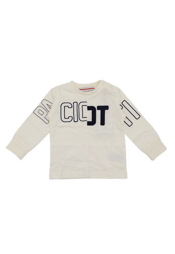 cesare paciotti 4us kids t shirt bianca logo bambino a.jpg
