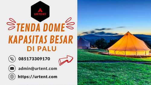 Inilah gambar tenda dome kapasitas besar yang tersedia di Palu! Tenda ini dirancang untuk memenuhi kebutuhan acara besar Anda. Dengan ruang luas dan desain yang kokoh, tenda ini ideal untuk pesta, konser, pertunjukan, atau acara khusus lainnya.

Spesifikasi:

Kapasitas besar untuk menampung banyak tamu.
Desain dome yang elegan dan modern.
Tahan air dan tahan angin, cocok untuk berbagai cuaca.
Bahan berkualitas tinggi untuk keamanan dan kenyamanan.
Jangan ragu untuk menghubungi kami untuk informasi lebih lanjut dan pemesanan:
? Email: admin@urtent.com
? WA: 085173309170

Pastikan acara Anda sukses dengan tenda dome kapasitas besar ini! Hubungi kami sekarang untuk penawaran khusus dan ketersediaan.