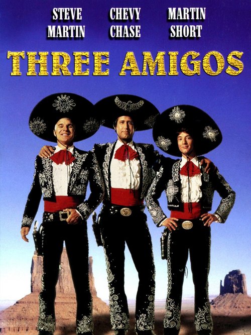 Trzej Amigos / ¡Three Amigos! (1986) PL.1080p.BRRip.x264-wasik / Lektor PL