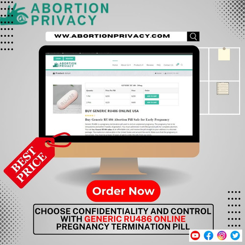 Choose Confidentiality and Control with generic RU486 online Pregnancy termination pill.jpg