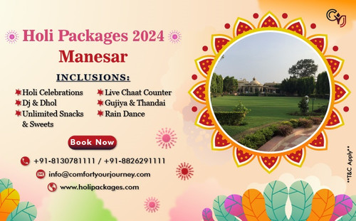 Holi Celebration in Manesar | Holi Packages.jpg