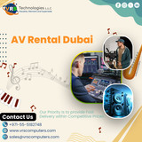 Dubai's Premier Source for State of the Art AV Rentals