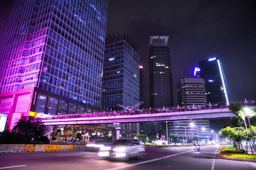 Jakarta di Malam Hari