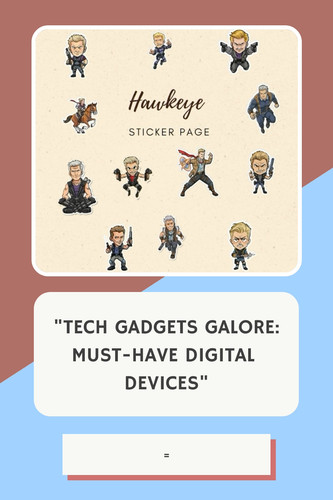  Tech Gadgets Galore Must Have Digital Devices 9682812