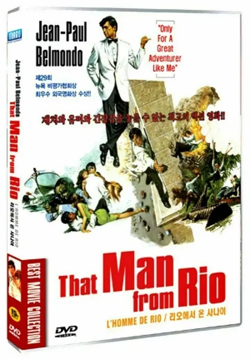 Człowiek z Rio / L'homme de Rio (1964) PL.1080p.BDRip.H264-wasik / Lektor PL