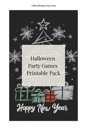 Halloween Party Games Printable Pack 10670647