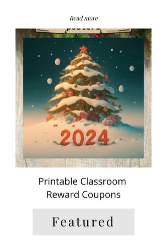 Printable Classroom Reward Coupons 7772817