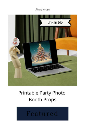 Printable Party Photo Booth Props 9562509