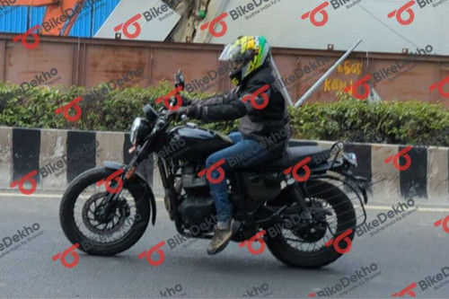 Royal Enfield Scambler 650 Spied