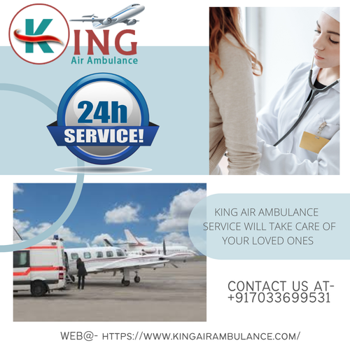 Well-Furnished King Air Ambulance Service in Delhi.png