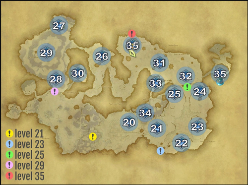 Pagos NM level and quest locations.png