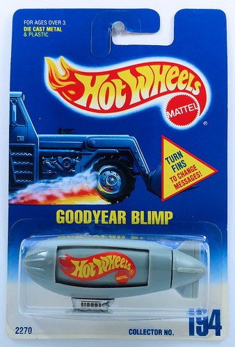 Машинка Hot Wheels Goodyear Blimp 1995 (#194) 2270