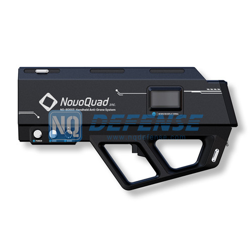 Buy Anti Drone Gun ND-BD003 in the USA! NovoQuad Group anti drone devices have a traditional anti-drone jammer to rely on external detection. With its small size, lightweight, and good mobility, it offers a quick response for cooperative deployment with other stationary anti-drone systems. Contact today!