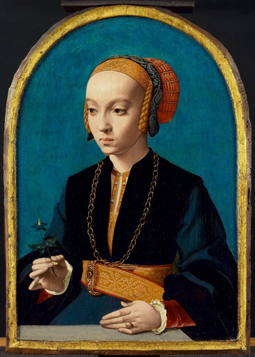 Bruyn, Bartholomaus I Портрет Elisabeth Bellinghausen (1493 1555), 1539, 34,5 cm x 24,3 cm, Дерево, 