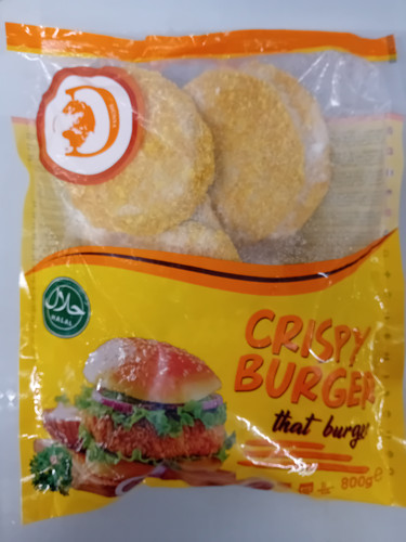 Crispy burger Burger drobiowy w chrupiącej panierce
