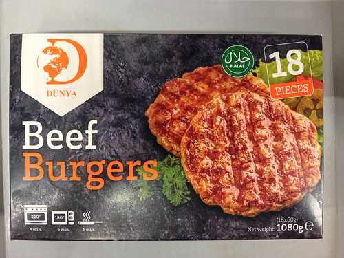Beef burgers burgery wołowe glilowane