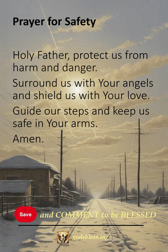 Prayer for Safety