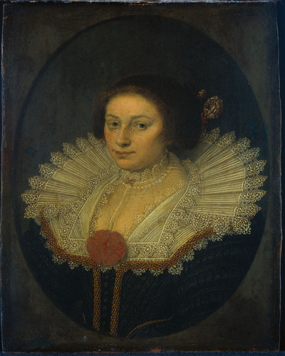 Bailly, David Портрет Aertje Witsen (1599 1652), 1626, 18,5 cm х 14,8 cm, Медь, масло