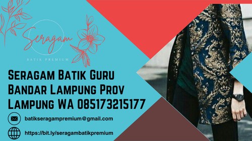 Seragam Batik Guru Bandar Lampung Prov Lampung WA 085173215177.png