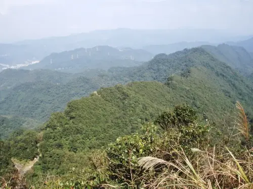 00023 二格山步道眺望筆架連峰