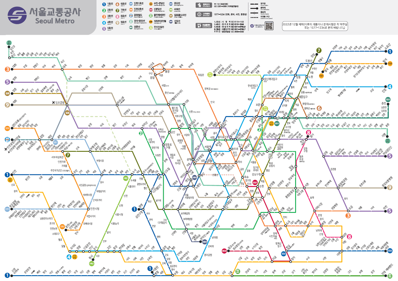 Seoul Subway Guide for Foreign Tourists: Convenient Urban Transport