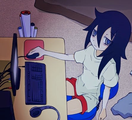 Tomoko on Computer watamote 35315958 444 402.jpg
