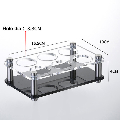 Hunting Gift 12 Gauge Shotgun Shell Shot Glasses Set with Acrylic Cup Holder Tray for Barware25.jpg