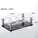 Hunting Gift 12 Gauge Shotgun Shell Shot Glasses Set with Acrylic Cup Holder Tray for Barware25