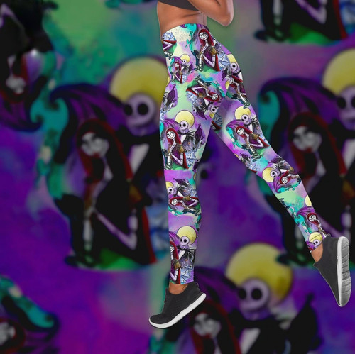 Jack And Sally Halloween Movie Full Printing Legging (1).jpg