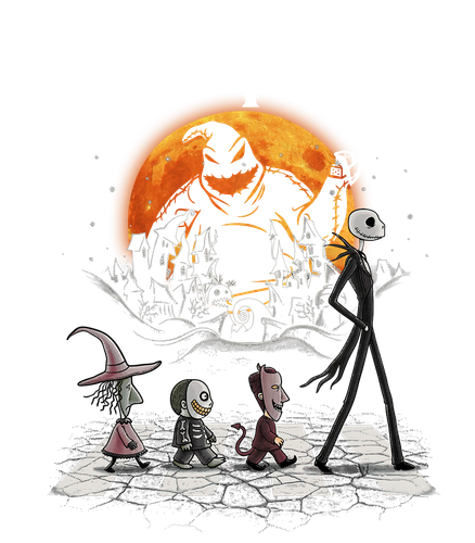 The Nightmare Jack Skellington And Babies Halloween.png