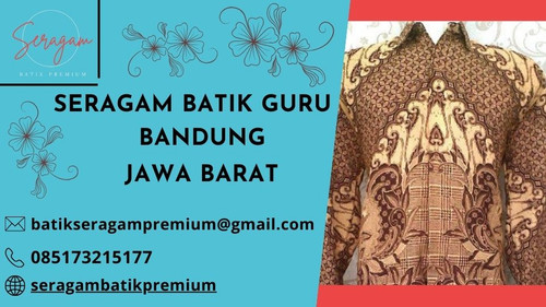 Dalam gambar ini, kami dengan bangga menampilkan Seragam Batik Guru Bandung, Jawa Barat, yang merupakan simbol kebanggaan dan identitas bagi para pendidik di wilayah ini. Seragam ini memadukan keindahan batik tradisional dengan sentuhan modern yang elegan, menciptakan tampilan yang sangat memukau.

Dengan corak batik yang khas dari Jawa Barat, seragam ini mewakili warisan budaya dan nilai-nilai kearifan lokal. Setiap detailnya dirancang dengan cermat, mulai dari motif batik yang indah hingga pemilihan warna yang harmonis.

? Untuk informasi lebih lanjut dan pemesanan, hubungi kami di:
? Email: batikseragampremium@gmail.com
? WhatsApp: 085173215177

Seragam Batik Guru Bandung, Jawa Barat, adalah pilihan sempurna bagi para pendidik yang ingin tampil profesional dan tetap terhubung dengan warisan budaya daerah. Dapatkan seragam ini sekarang dan jadilah bagian dari kebanggaan guru-guru Bandung dalam memajukan dunia pendidikan! ??? #SeragamBatikGuru #KebudayaanJawaBarat #PendidikanBerkualitas