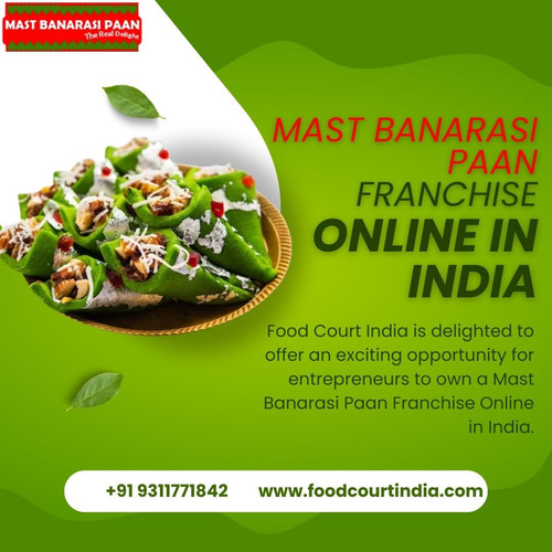 Mast Banarasi Paan Franchise Online in India at Food Court India.jpg