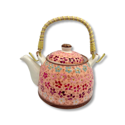 Shop Hand-Painted Floral Teapot from Casa Duniya.jpg