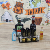 Hunting Gift 12 Gauge Shotgun Shell Shot Glasses Set with Acrylic Cup Holder Tray for Barware9