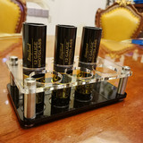 Hunting Gift 12 Gauge Shotgun Shell Shot Glasses Set with Acrylic Cup Holder Tray for Barware19