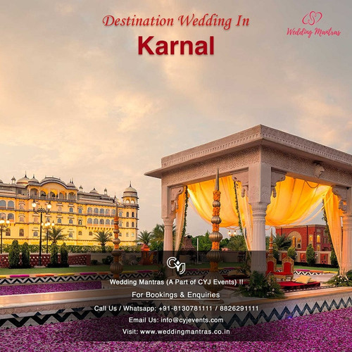 Planning a Destination Wedding in Karnal, a city located near Delhi, opens up a world of possibilities for a unique and memorable celebration. Karnal, with its proximity to the capital, offers a convenient and picturesque setting for couples looking to tie the knot. From elegant banquet halls to serene outdoor venues, there are plenty of options for Destination Wedding Venues Near Delhi in Karnal. Couples can choose from a variety of resorts, hotels, and farmhouses that cater to different wedding styles and guest capacities. The lush green landscapes and tranquil ambiance of Karnal create a charming backdrop for your special day, ensuring beautiful memories that will last a lifetime. Consider Karnal for your destination wedding, where the blend of convenience and natural beauty sets the stage for a perfect celebration. Contact our wedding planner CYJ Events today to start your journey to a magical celebration. CYJ Events (a unit of Comfort Your Journey Pvt. Ltd.) is a Delhi-based wedding planner working for over 15 years. Call us today @ 8130781111, 8826291111 or 8851081347. Website: https://www.weddingmantras.co.in/destination-wedding-venues/Karnal