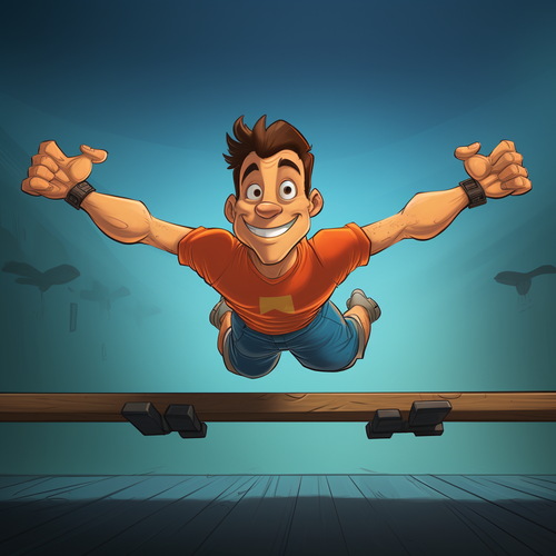 serinzo 20156 Cartoon portrayal of a male athlete in a side pla d0589e4b 3854 4ea4 b0ac 66f0edaf9c8f.png