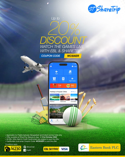 ShareTrip India based Flight Campaign September October 2023 Skybanking App.jpg