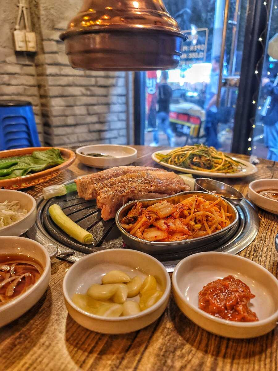 Korean BBQ - Samgyeopsal