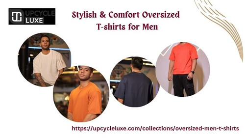 Search sustainable style with Upcycleluxe. Shop trendy and eco-friendly oversized men's t-shirts for a fashionable statement. Know more https://upcycleluxe.com/collections/oversized-men-t-shirts