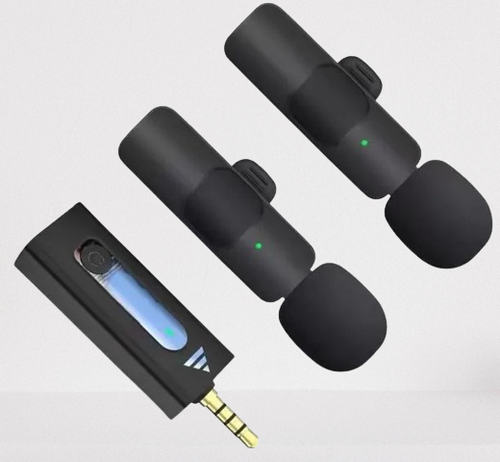 k35 dual 2 wireless microphone android smartphones camera iphone original imaghj85cn3uxaga removebg .png