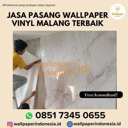 JASA PASANG WALLPAPER VINYL MALANG TERBAIK