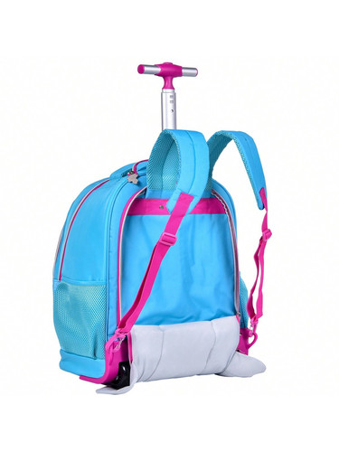 Mochila de Rodinhas Escolar Rebecca Bonbon RB Menina Juvenil Feminina Volta as Aulas RB24023AZUL 3 L.jpg